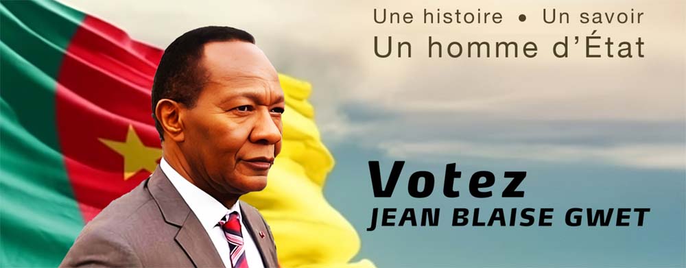 Jean Blaise GWET - Le Cameroun Debout Linkd + Twit 1000x360